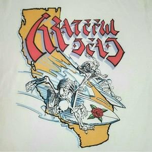 Grateful Dead California Surfer Band Shirt
